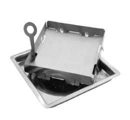 Ralo Oculto 20 cm x 20 cm - inox 304